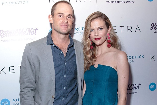 Andy Roddick and Brooklyn Decker Andy Roddick and Brooklyn Decker