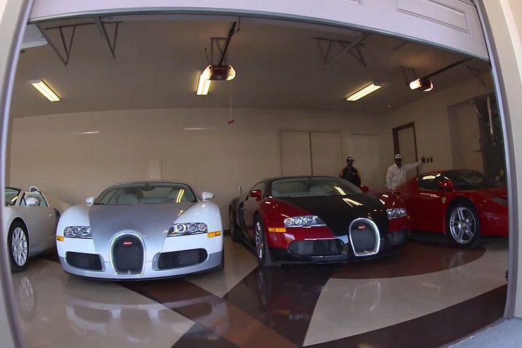 Floyd Mayweather garage Floyd Mayweather car garage