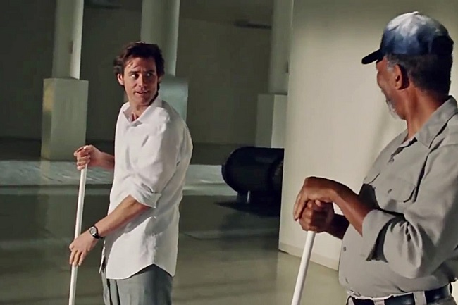 jim carrey worked as a janitor Jim Carrey worked as a janitor