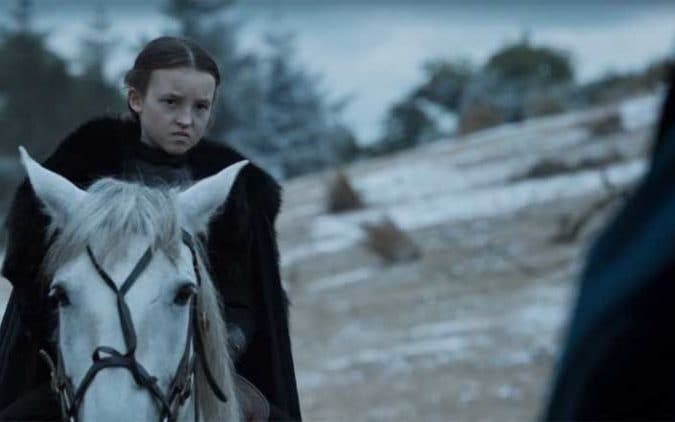 Lyanna Mormont riding horse