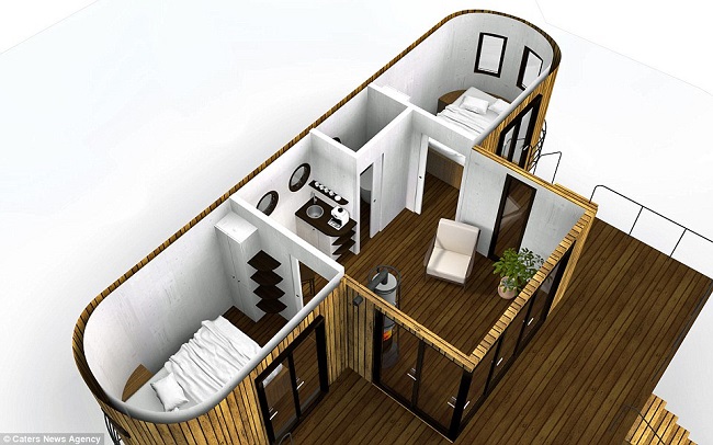 interior of the Caravan interior of the Caravan