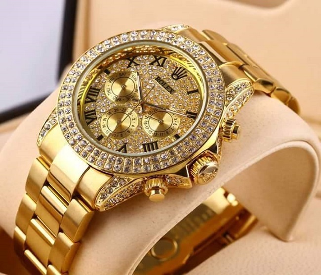 Rolex makes their own gold