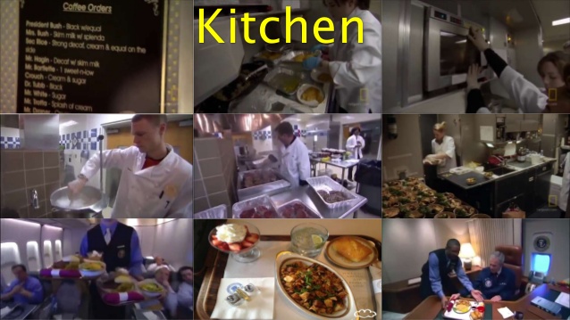 AF1 has two extensive kitchens