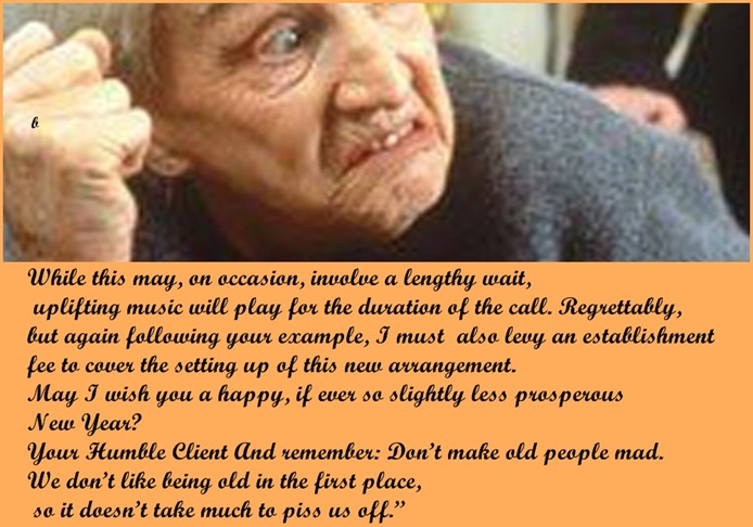 angry old lady letter to bank angry old lady letter to bank