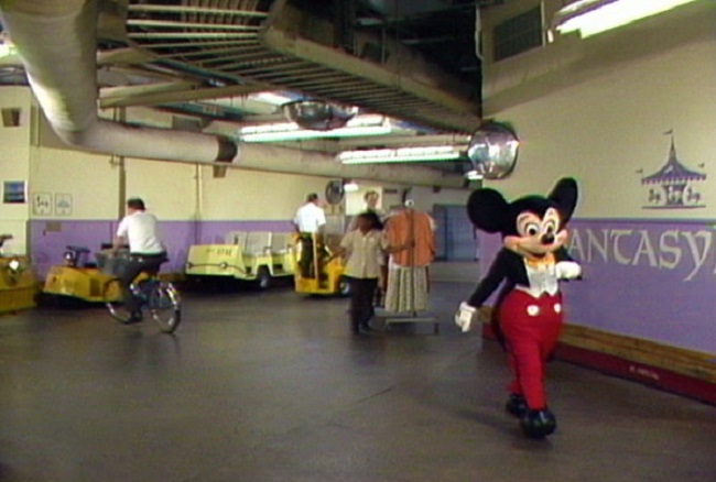 At Disney World, there is whole new meaning of backstage At Disney World, there is whole new meaning of backstage