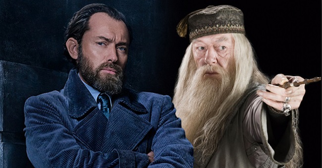 Grindelwald and Dumbledore