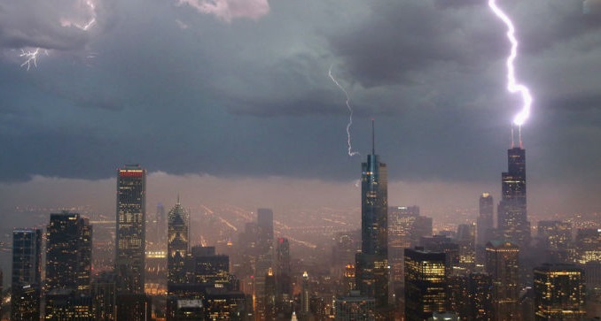 Lightning never strikes the same place twice Lightning never strikes the same place twice