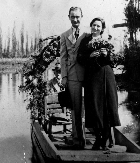 Lyndon B Johnson and Claudia Alta Taylor aka Lady Bird