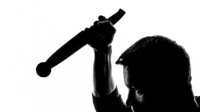 man with knife. man with knife