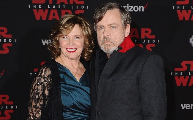 Mark Hamill and Marilou York. Mark Hamill and Marilou York.