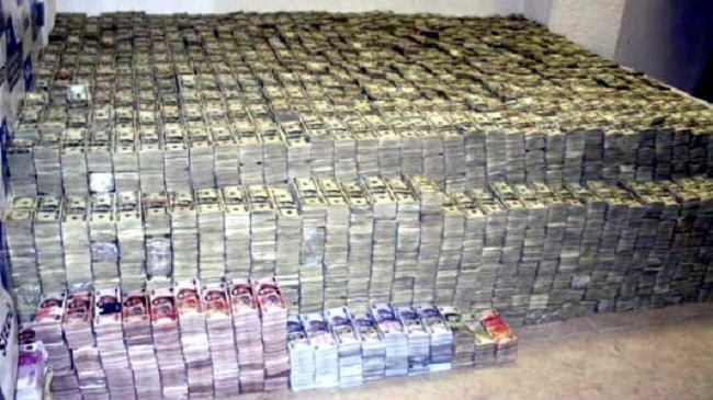 Pablo Escobar’s earnings were so big that it was difficult to preserve