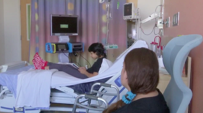 Parents urged her to visit a doctor Parents urged her to visit a doctor