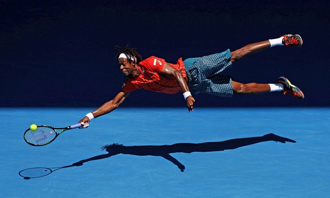 Sports in action-2nd place-Superman Monfils-Jason O Brien Sports in action-2nd place-Superman Monfils-Jason O Brien