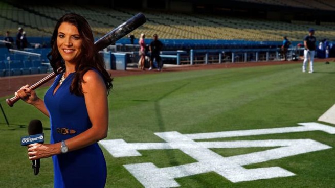 Sports reporter Alanna Rizzo