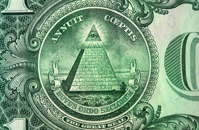 The All-Seeing Eye can be spotted on US Bank Notes