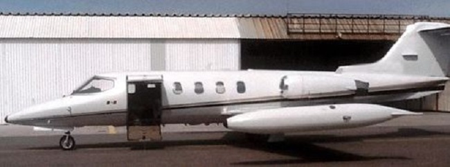 The drug lord once owned Learjet specifically to transfer his cash.