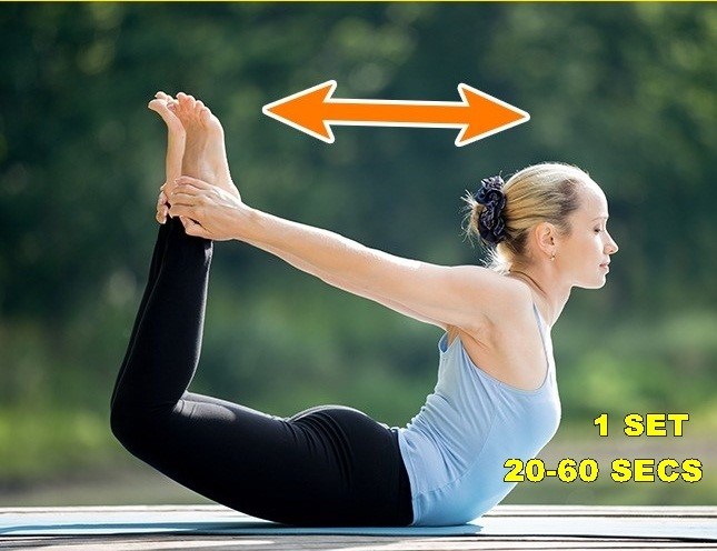 Bow Pose yoga Bow Pose yoga