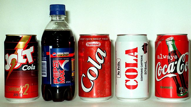 Putting caffeine in soft drinks