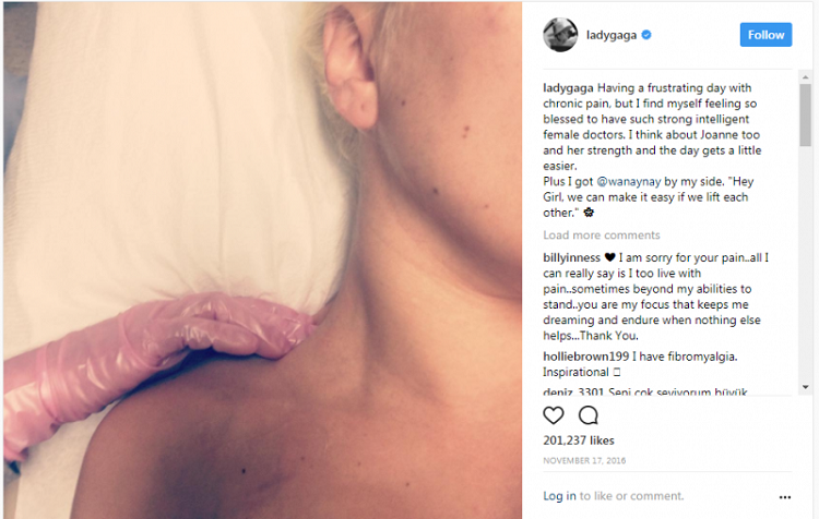 lady gaga chronic pain lady gaga chronic pain