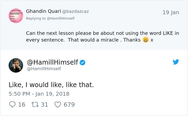 Another smart Alec tried trolling him Another smart Alec tried trolling him