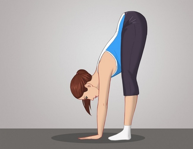 At 20-25 years, you should be able to touch the floor easily At 20-25 years, you should be able to touch the floor easily