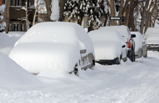 Cars are being abandoned after the freezing temperatures causing them serious damages