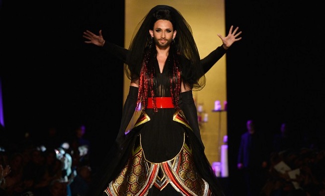 Conchita feels more comfortable on stage with beard Conchita feels more comfortable on stage with beard