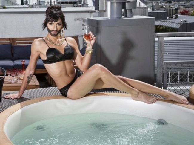 Conchita says he created bearded lady to show everybody that you just have one life Conchita says he created bearded lady to show everybody that you just have one life