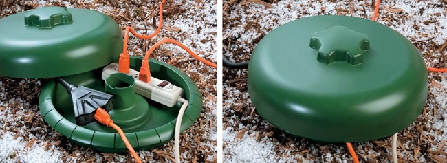 Do not allow your extension board to be placed near water or snow on the ground