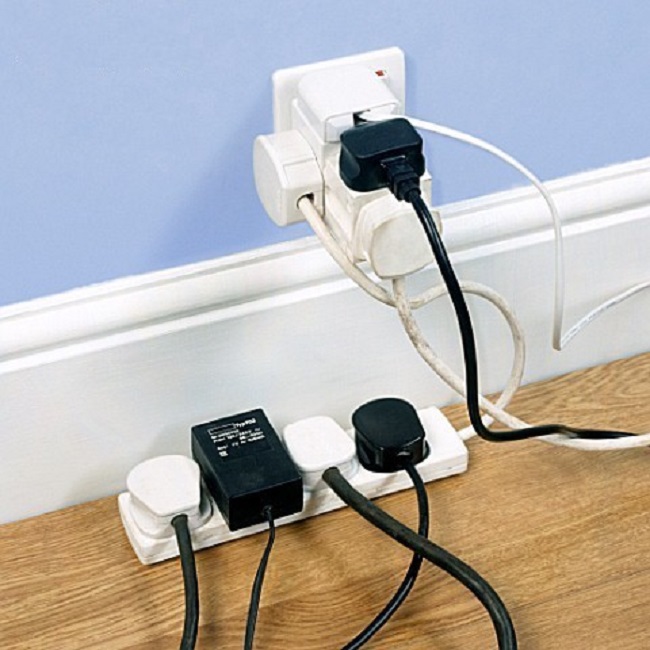 Do not depend too much on extension cords