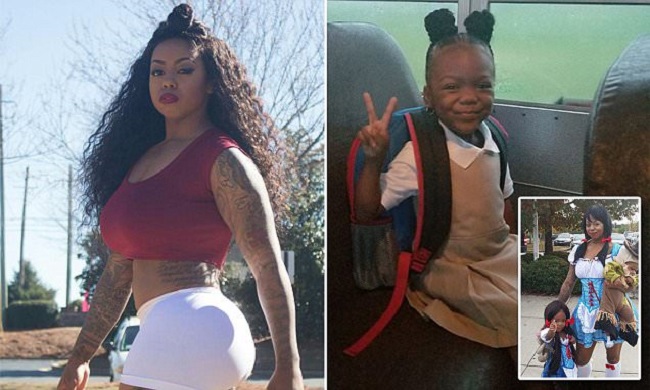 Evans wanted her child to become strong Evans wanted her child to become strong