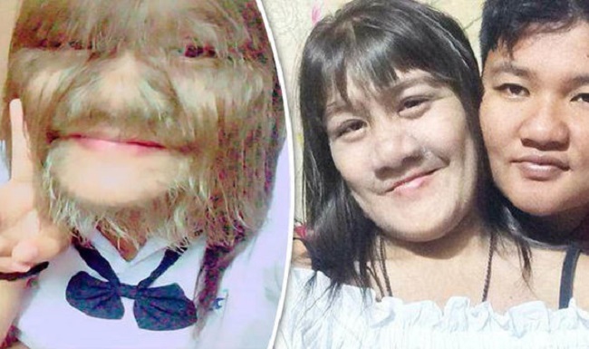 Her hair grew faster than it was cut Her hair grew faster than it was cut