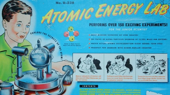 It was stated that radioactive materials included in the kit were safe