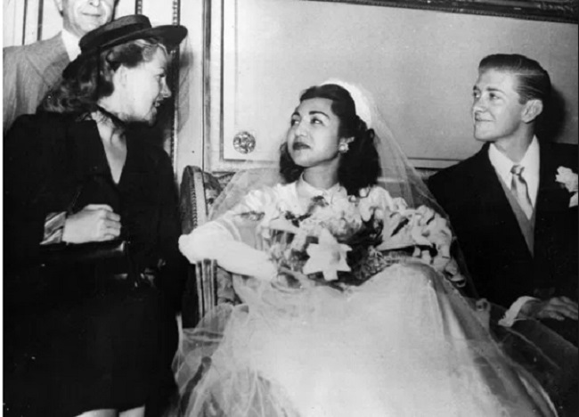 Princess Fatimeh of Persia and Vincent Lee Hillyer