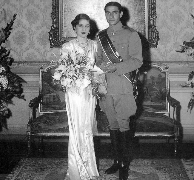 Princess Fawzia Fuad of Egypt and Mohammad Reza Pahlavi?, Shah of Iran Princess Fawzia Fuad of Egypt and Mohammad Reza Pahlavi?, Shah of Iran