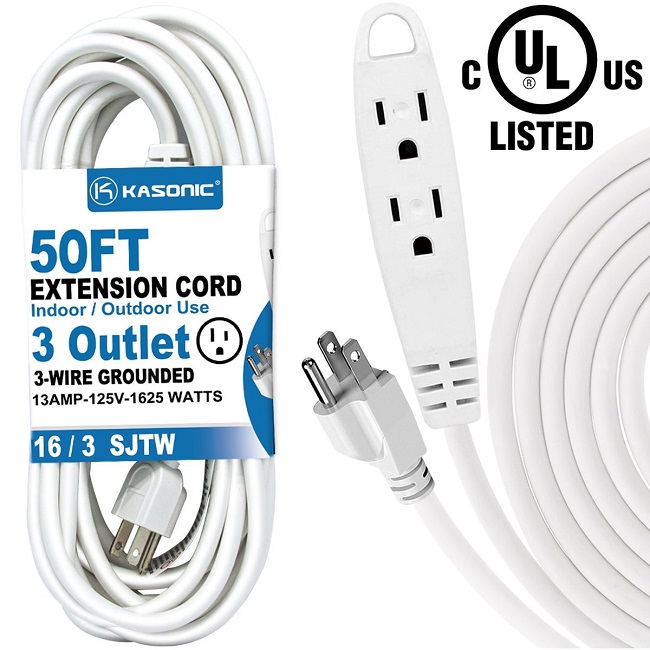 Purchase only approved extension cords