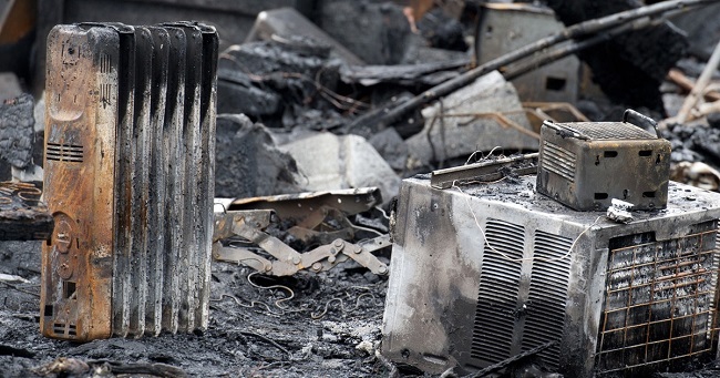 The NFPA says that 79% of home heating fires were caused by space heaters