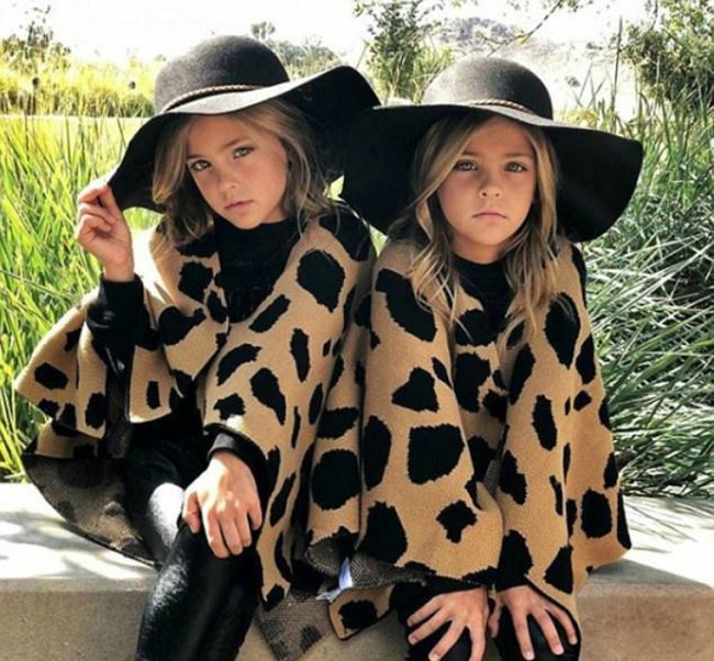 The twin girls are now being compared to French model Thylane Blondeau The twin girls are now being compared to French model Thylane Blondeau