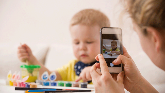 92 per cent of the kids below the age of two years already have a digital footprint 92 per cent of the kids below the age of two years already have a digital footprint