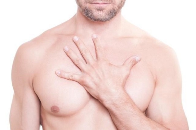Change in the size or shape of breast