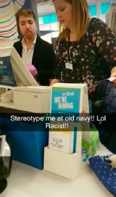 Conley says, “The previous ‘non-black’ customers had on identical apparel as me” Conley says, “The previous ‘non-black’ customers had on identical apparel as me”