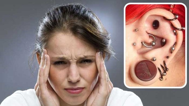 Daith piercings are larger wounds than regular ear piercings Daith piercings are larger wounds than regular ear piercings