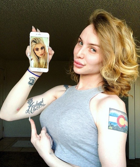 Kyleigh’s another inspiration was Pete Burns