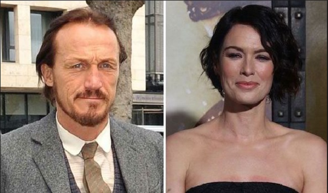 Lena Headey and Jerome Flynn