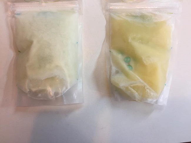 samples of breastmilk samples of breastmilk