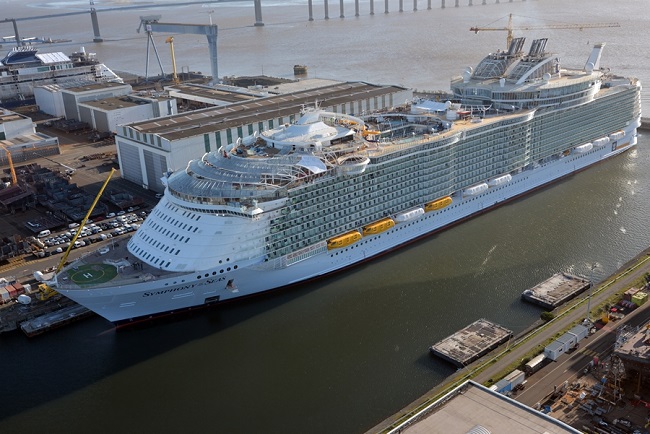 The first voyage of the cruise will begin from Barcelona in April