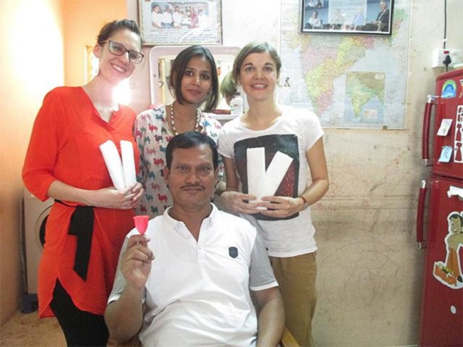 The story of a man who raised an issue concerning menstruation poverty