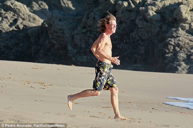 Vernon at the beach Vernon at the beach