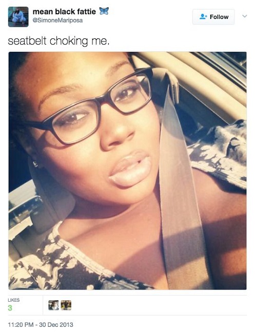 When the seatbelt chokes you