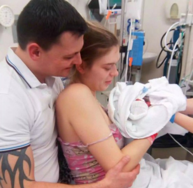 Born with a collapsed lung Born with a collapsed lung